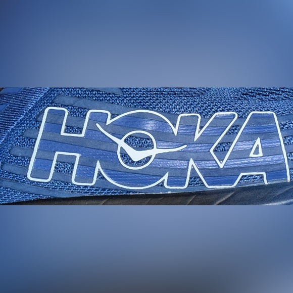 Hoka One One Bondi 6 in the Galaxy Blue' colorway. - Picture 2 of 9